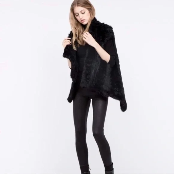 New Rudsak Rabbit Fur Vest - Picture 2 of 4